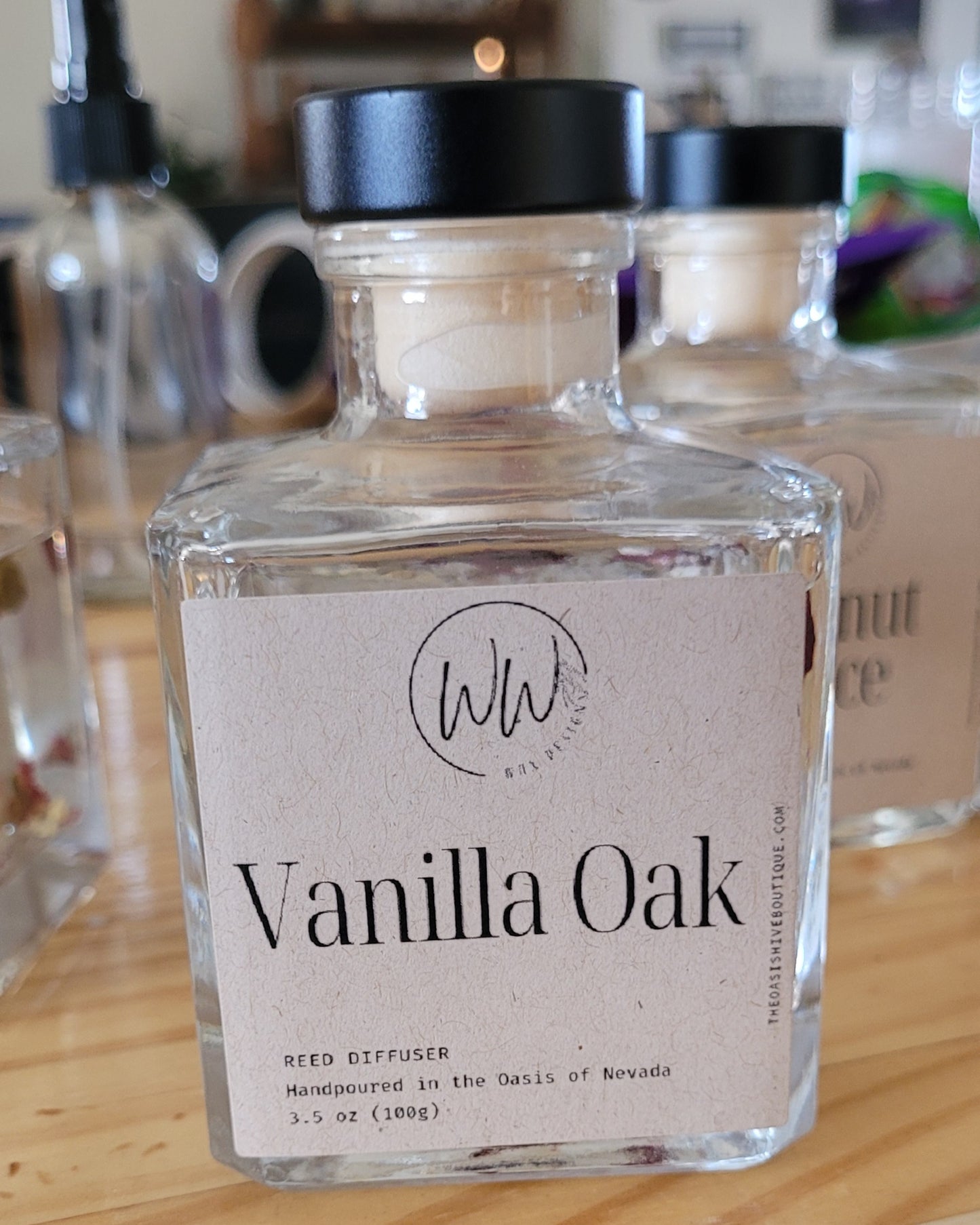Vanilla Oak Reed Diffuser